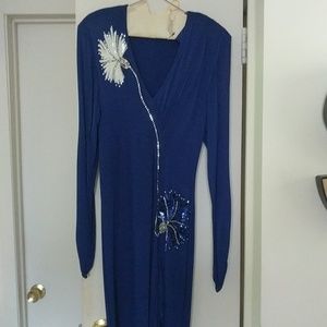 Tea length cocktail dress